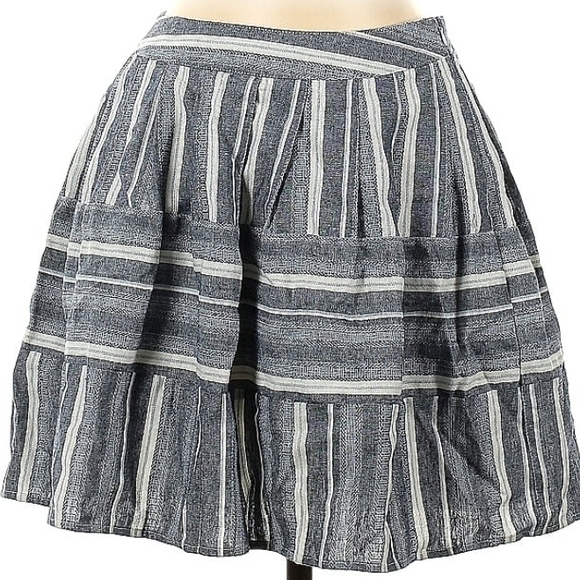 J.O.A. Dresses & Skirts - J.O.A. Blue and White Striped Mini Skirt